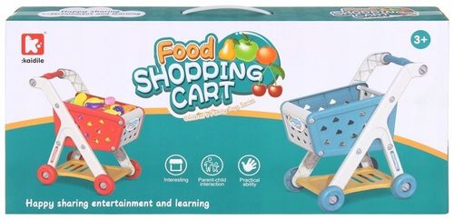 Wózek Sklepowy Na Zakupy Koszyk dla Dzieci Produkty Warzywa Owoce Akcesoria na Arena.pl