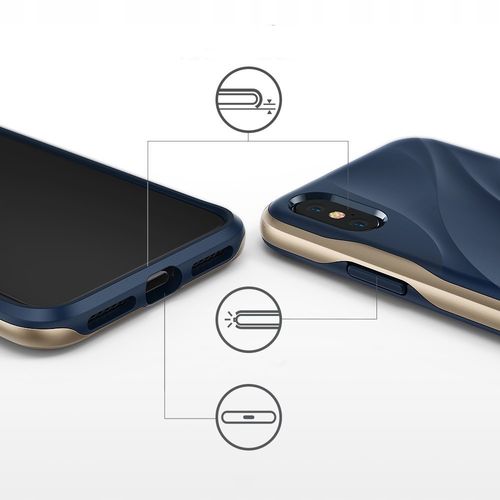 ETUI IPHONE X 10 RINGKE WAVE + SZKŁO BENKS 3D na Arena.pl
