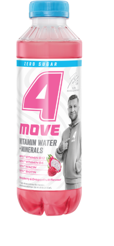 4Move Active Vitamins + Minerals Zero Napój malina-dragonfruit 556 ml na Arena.pl