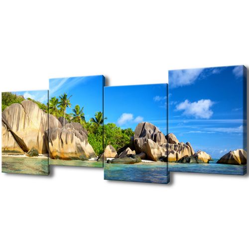 Obraz 120X45 La Digue na Arena.pl