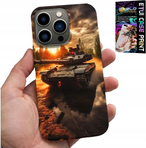 ETUI DO IPHONE 14 PRO MAX - CZOŁG, WOJNA, MILITARIA, WOJSKOWE, WZORY na Arena.pl