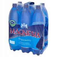 Magnesia Naturalna woda mineralna niegazowana 6 x 1,5 l