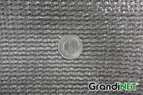 Siatka Maskująca Ogrodzenie Płot 1,5x15m Balkon Grafitowa Osłona Od Wiatru na Arena.pl