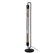 LAMPA podłogowa CALIXT 05733/02/30 Lucide metalowa OPRAWA stojąca czarna