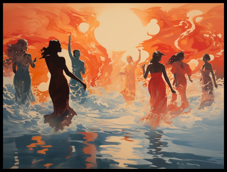 Plakat 80x60cm Taneczny Żar zdjęcie 2