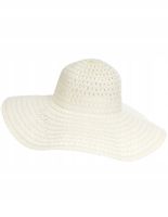 Kapelusz damski letni plażowy ecru