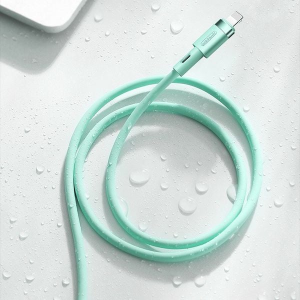 Kabel przewód do iPhone USB - Lightning 2.4A 1.2m biały zdjęcie 9