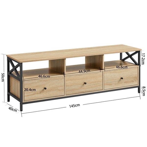 Szafka RTV - sonoma - LTV301B11 zdjęcie 3