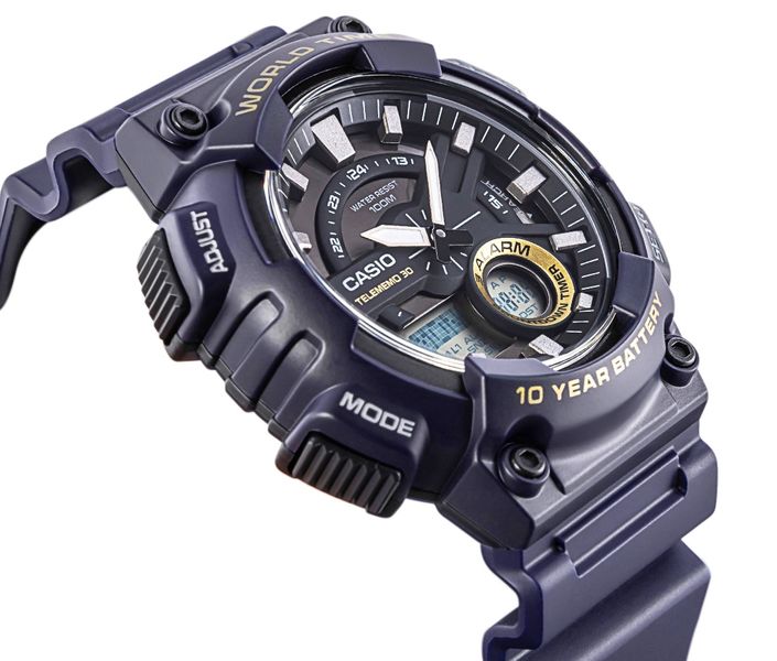 zegarek męski casio gerton aeq-110w-2avdf + box zdjęcie 3