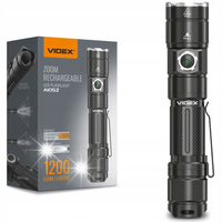 Latarka MOCNA Videx LED 10W 1200lm 5000K 2200mAh