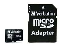 Verbatim 16 GB SD Micro (SDHC) Class 10