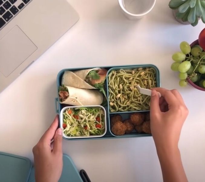 MEPAL BENTO ŚNIADANIÓWKA LUNCHBOX KANAPNIK POJEMNIK DUŻY NO BPA FREE 1,5 L zdjęcie 3