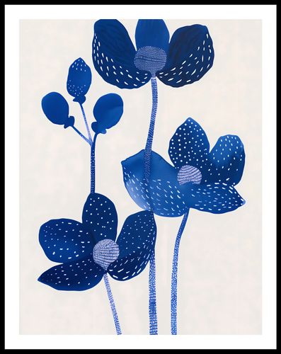 Plakat 50x65cm Nocne Kwiaty na Arena.pl