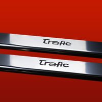 Listwa progowa RENAULT TRAFIC MK2 Stal nierdzewna 304 połysk 2szt