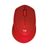 Myszka bezprzewodowa LOGITECH M330 Silent Czerwona