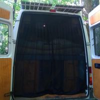 Moskitiera samochodowa HAMON 150x150 cm na tył i bok do kampera