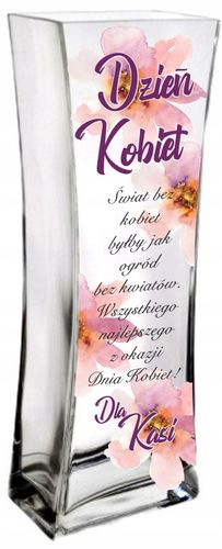 Wazon prezent na Dzień Kobiet dla Kobiety nadruk na Arena.pl