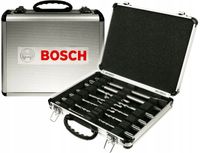 ZESTAW 11 WIERTEŁ i DŁUT SDS-Plus BOSCH w walizce