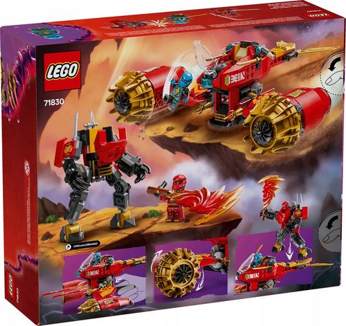 71830 - lego ninjago - burzowy jeździec-mech kaia na Arena.pl