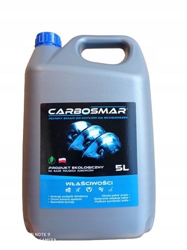 CARBOSMAR PŁYNNY SMAR 5 Litrów DO KOTŁÓW NA EKOGROSZEK na Arena.pl