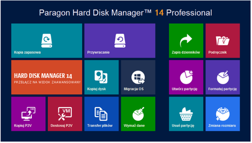 Paragon Hard Disk Manager 15 Professional 1 PC na Arena.pl