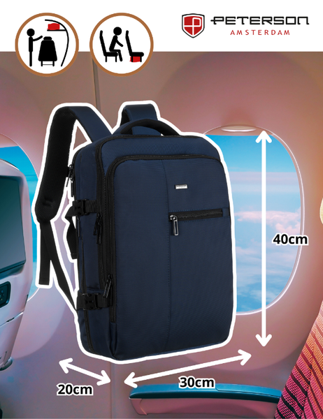 plecak ptn pl-fk02-0926 navy zdjęcie 4
