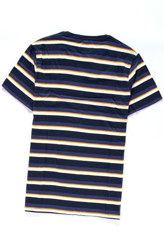 WRANGLER STRIPE TEE NAVY W7B38DY35 M na Arena.pl