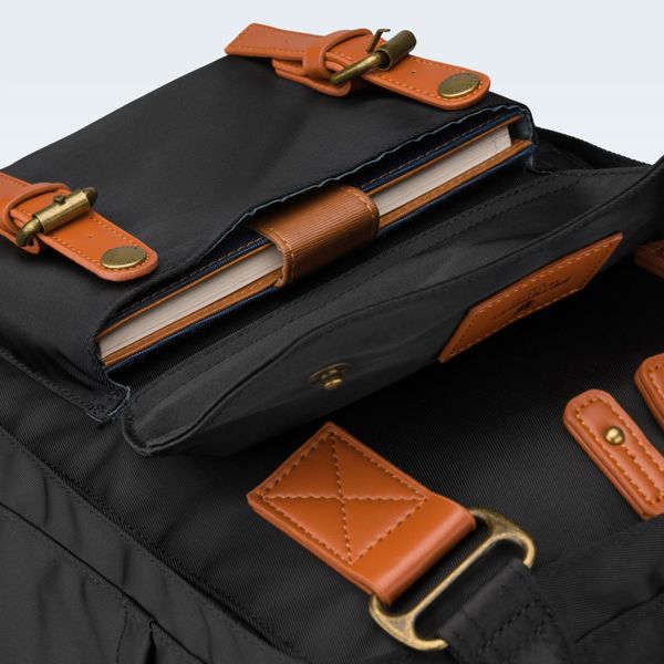 plecak ptn gamma-5325 black-brown zdjęcie 7