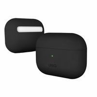 uniq etui lino airpods prosilicone czarny/ink black