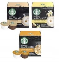 Kawa STARBUCKS DOLCE GUSTO ZESTAW MACCHIATO 3x12