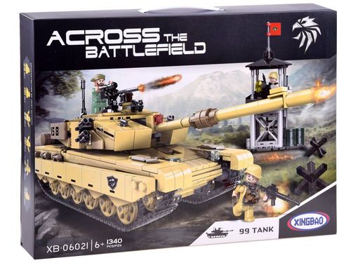 Klocki czołg 99 + wieża kontrolna 1340 el. na Arena.pl