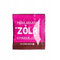 Farbka do brwi Zola 04 Dark brown 5ml + aktywator 5ml