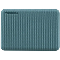 Toshiba Canvio | Przenośny | Dysk twardy | 2 TB | USB 3.2 Gen 1 | Zielony