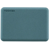 Toshiba Canvio | Przenośny | Dysk twardy | 2 TB | USB 3.2 Gen 1 | Zielony