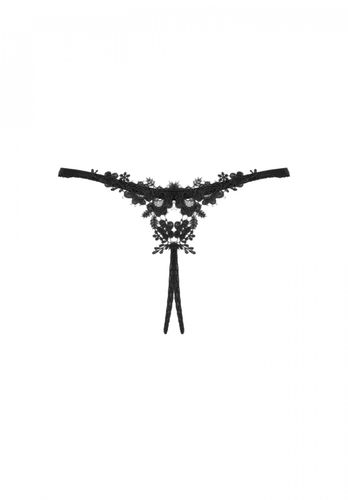 Celia Noir crotchless thong XL/2XL na Arena.pl