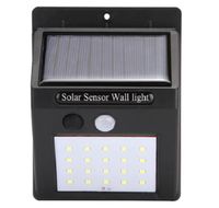 Lampa ścienna solarna SMD 40 LED z czujnikiem ruchu i zmierzchu