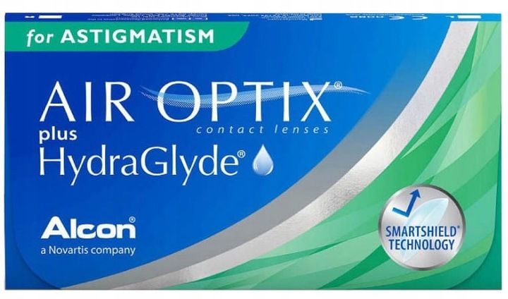 Air Optix Plus HydraGlyde for Astigmatism, 3 szt. zdjęcie 1