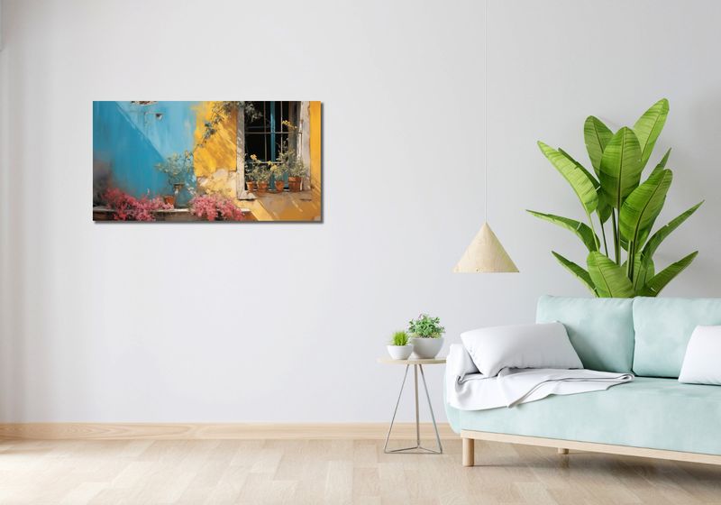 Obraz 100x50cm Słoneczna Ulica zdjęcie 2