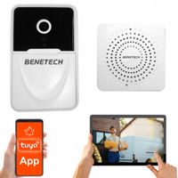 Dzwonek do drzwi z kamerą i dzwonkiem WiFi TUYA PD-120
