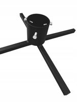 STOJAK POD NA CHOINKĘ CHOINKOWY METALOWY CZARNY OKRĄGŁY LOFT LOFTOWY