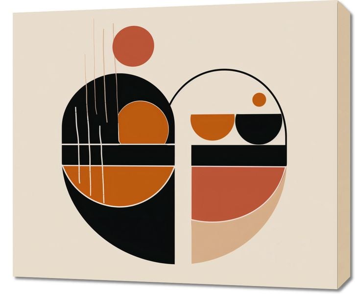 Obraz 70x60cm Proza Kształtów zdjęcie 1