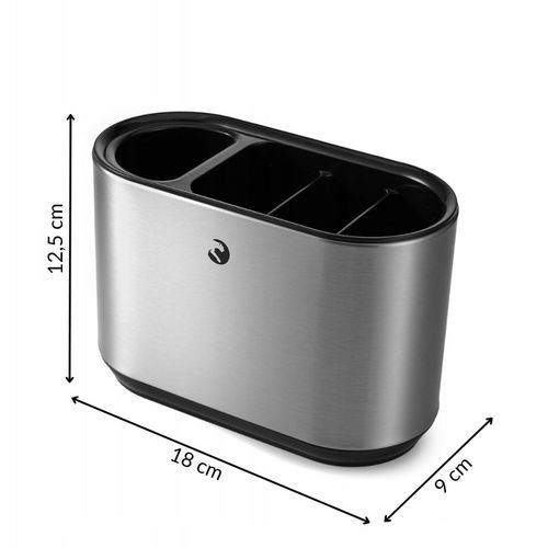 OCIEKACZ NA SZTUĆCE STAL NIERDZEWNA KUCHENNY POJEMNIK ORGANIZER na Arena.pl