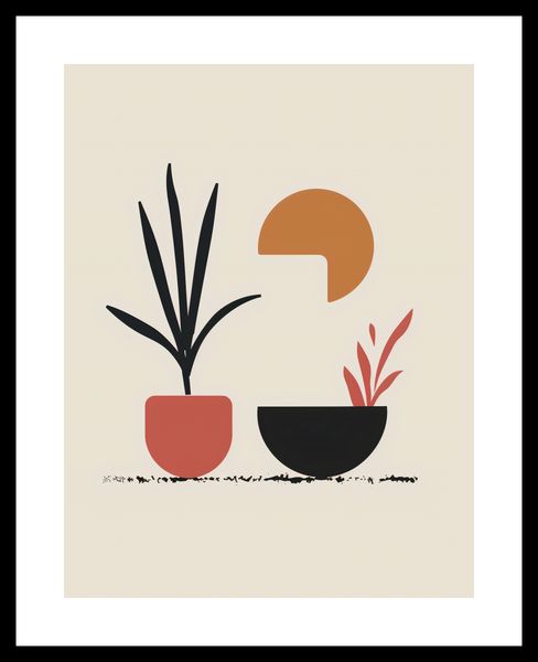 Plakat 50x65cm Domowy Ogród zdjęcie 3