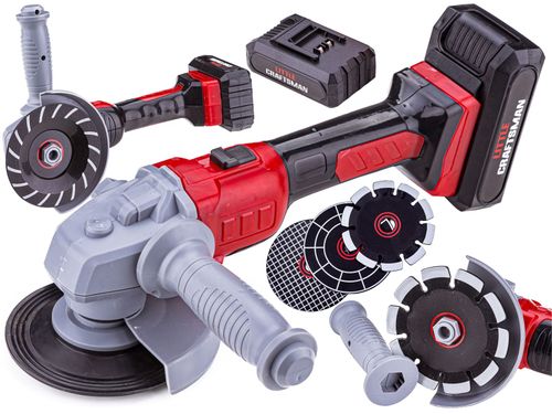 ZABAWKOWA  SZLIFIERKA KĄTOWA AKCESORIA na Arena.pl