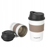 KUBEK TERMICZNY do KAWY Herbaty na WYNOS Biały Konighoffer Elliot 330 ml