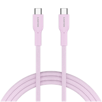 canyon kabel onwire 60cl c-c 60w  w oplocie 1m różowy