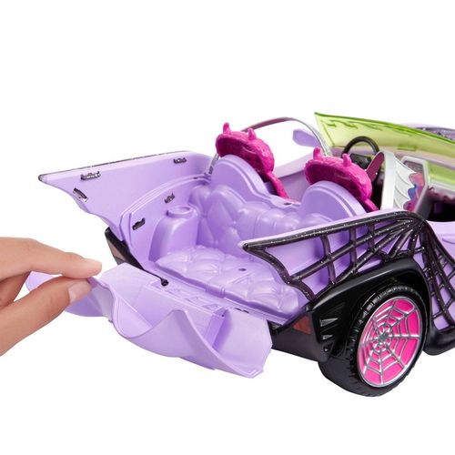 MONSTER HIGH POJAZD GHOUL MOBILE + AKCESORIA HHK63 na Arena.pl