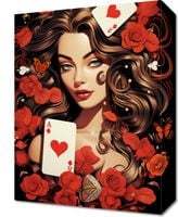 Obraz 30x40cm Różany Hazard