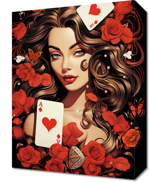 Obraz 30x40cm Różany Hazard zdjęcie 1