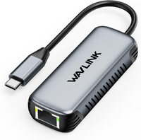 WAVLINK Adapter USB C Ethernet RJ45 5Gbps USB 3.2 LAN Sieć